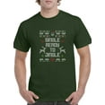 thumbnail image 1 of Single, And Ready To Jingle T-Shirt Men -Smartprints Designs, Male 4X-Large, 1 of 4