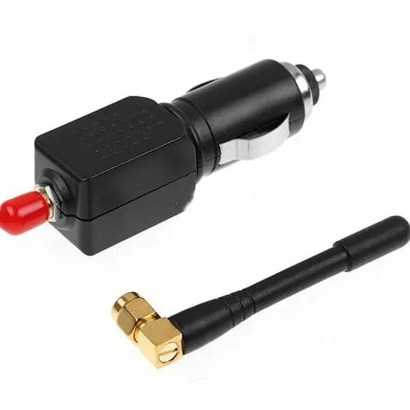 Single Antenna GPS Tracking Car Charger Lighter, 12V Universal Vehicle Locator Charger, Mini Plug-in Smart Car Positioning Device for Vehicle Parking Location Finder