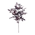thumbnail image 1 of Single Artificial Cimicifuga Leaf Stem, 23‑33 Inch Faux Plum-Purple Fall Foliage Branch, Realistic Autumn Decorative Stem for Vase, Table Centerpiece,Halloween Home Decor,E, 1 of 6