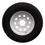 Single Assembly Antego Tire and Wheel 225/75R15 Highway Terrain Trailer Tire & Wheel   15.0-Inch Pre-Mounted Rim, 10-Ply-Ply Build, Perfect for Utility & Cargo Use | A15604520116110ST22575R15