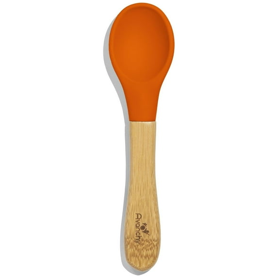 Baby Spoon Regular Scoop | Bamboo & Silicone