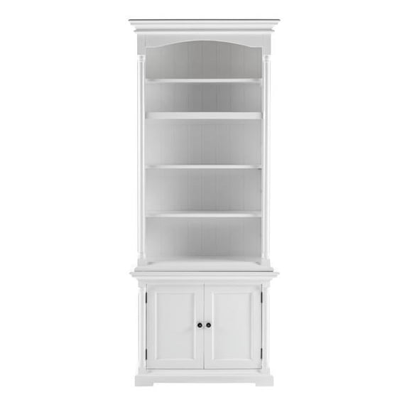 Single-Bay Hutch Unit, Classic White