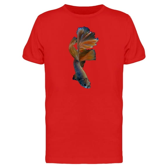 Single Betta Fish T-Shirt Men -Image by Shutterstock, Male x-Large