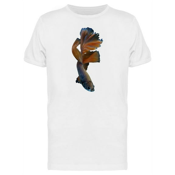 Single Betta Fish T-Shirt Men -Image by Shutterstock, Male x-Large