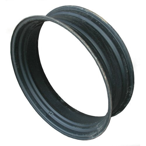 Single Bevel Rear Rim - 10" x 34 Flat Black fits Case VAC