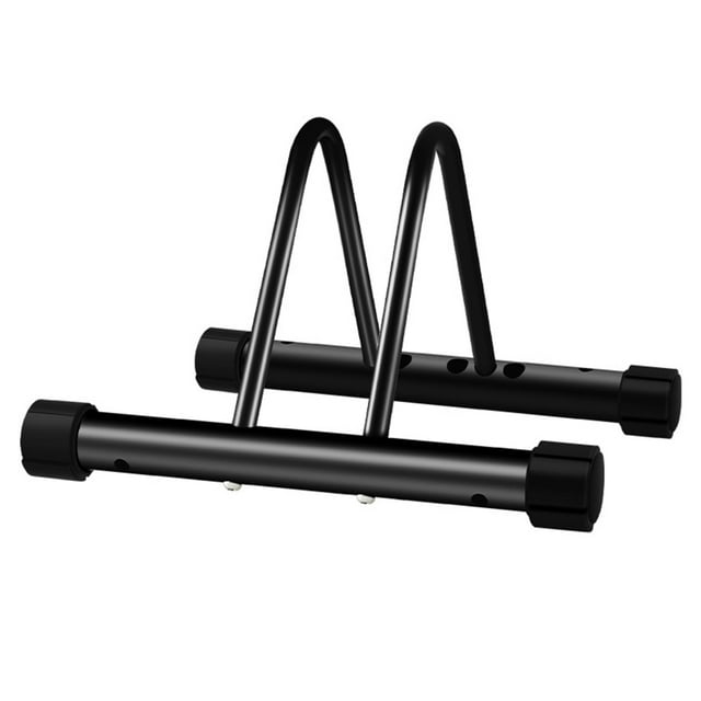 Single Bike Floor Stand Heavy Duty Parking Rack Adjustable Garage Bike