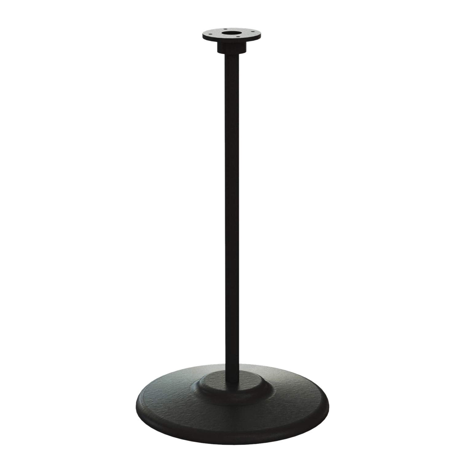 Single Black Metal Stand For Candy Gumball Bulk Vending Machines