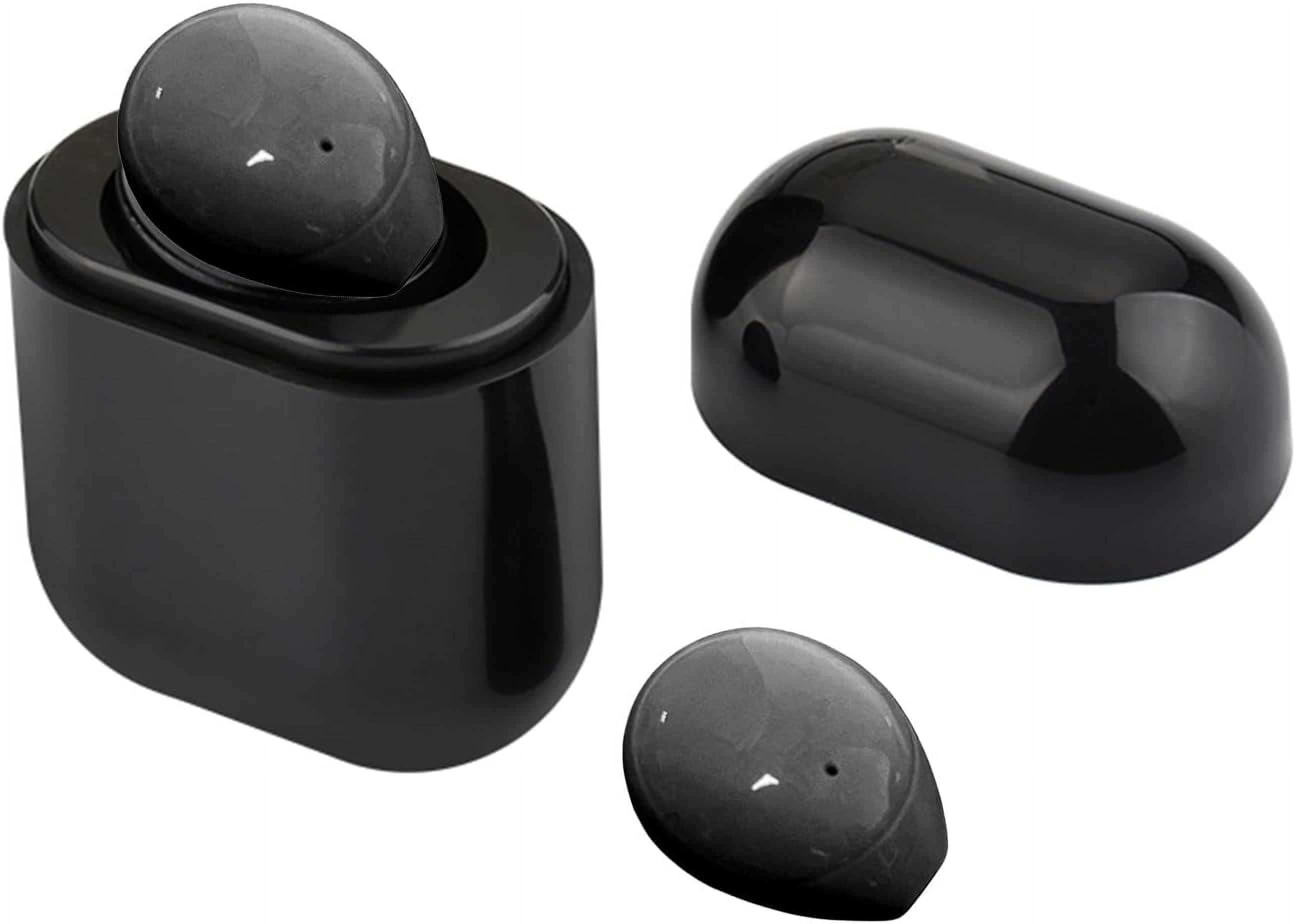 Single Black Wireless Smallest Invisible Earbuds Hidden For Work