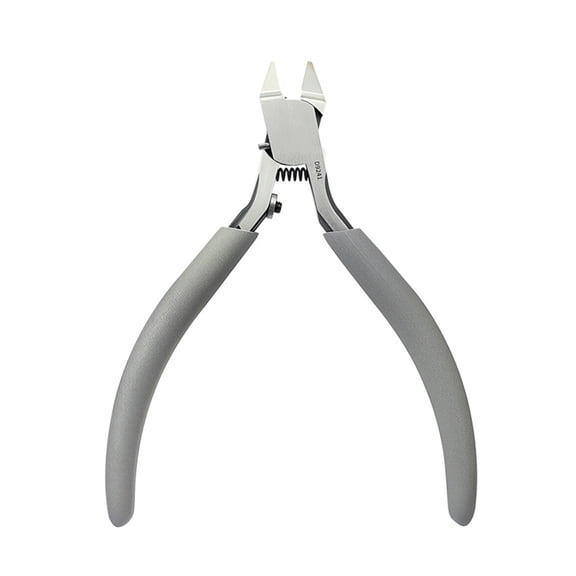 Single Blade Flush Cutter For Precise Model Crafts Jewelry Wire Cutting With Ergonomic Nonslip Grip And Adjustable Stopper