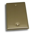 thumbnail image 1 of Single Blank Switch Plate, Satin Nickel, 1 of 1