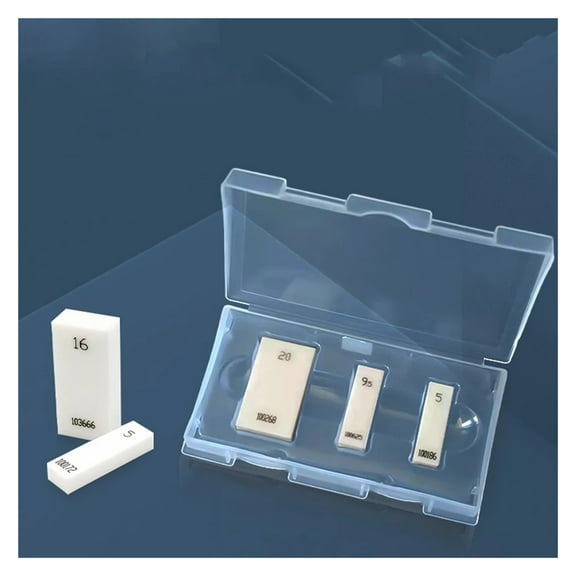 Single Block Ceramic Gauge Block Decimal Point Calibration Block Micrometer Caliper Standard ,Durable Construction