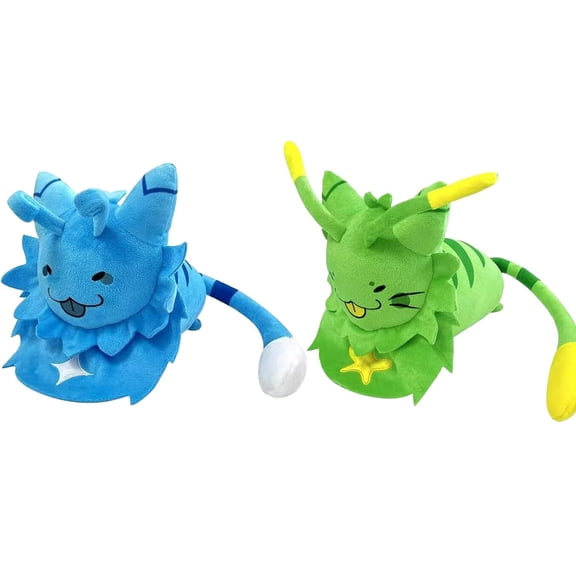 Single Blue Gnarph Alien Cat Soft Stuffed Animal Doll