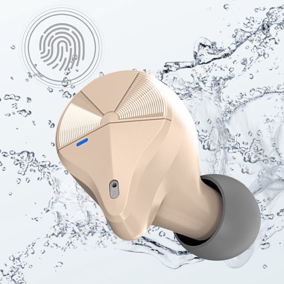 Single Bluetooth Wireless Earbud, Invisible in-Ear Wireless Earbud 15Hrs+ Playtime Super Long Battery Life, Mini Bluetooth Headset Hands-Free Car Headphone for iOS Android Smart Phones