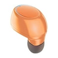 thumbnail image 1 of Single Bluetooth Wireless Earbud, Mini Invisible in-Ear Wireless Bluetooth Headphone 12 Hours Super Long Battery Life Suitable for Sports Work and Sleep- Orange, 1 of 5