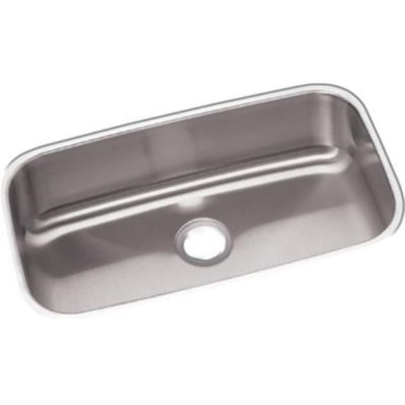 Single Bowl Undermount Kitchen Sink 18 Gauge Stainless Steel