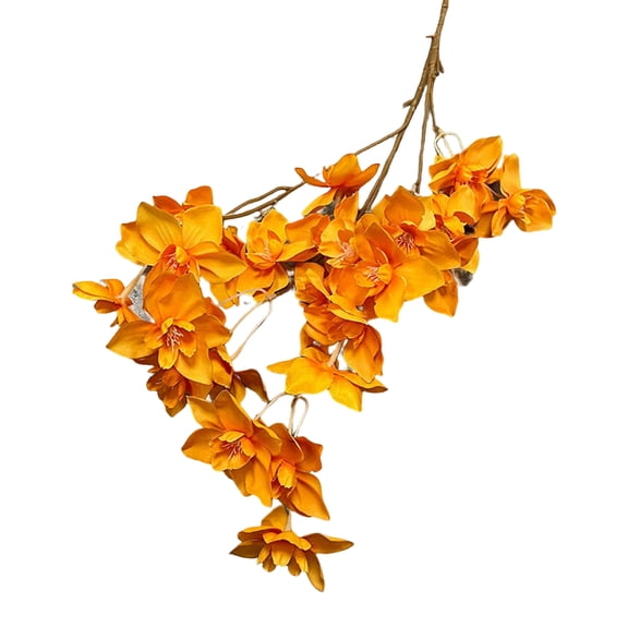 Single Branch Simulation Daffodil Realistic Fresh-keeping Flower Arrangement Fake Daffodil for Wedding
