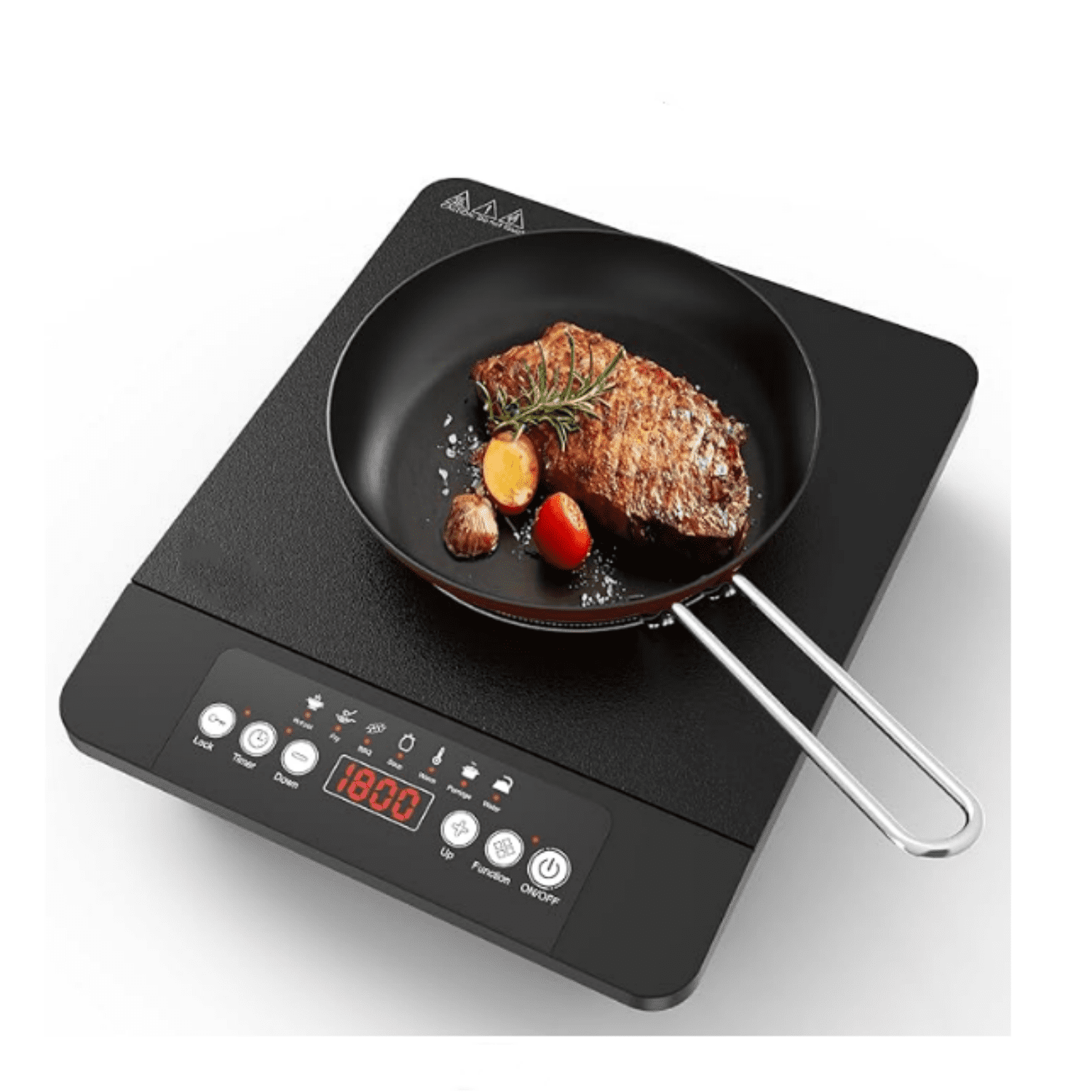 Single Burner Induction Cooktop,1800W Portable Induction Cooktop,110V
