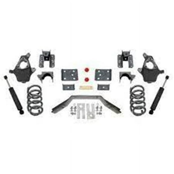 Single Cab Long Bed Lowering Kit for 2014-2016 Chevy Silverado 1500 101320, 251520-6 & 2013060 lbs