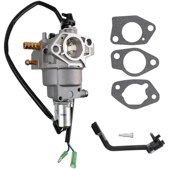 Single Carburetor Applicable to FG11050PBE 457cc Dual Fuel Gas Generator - Easy Installation Stable Idle Replacement Carb with Gaskets