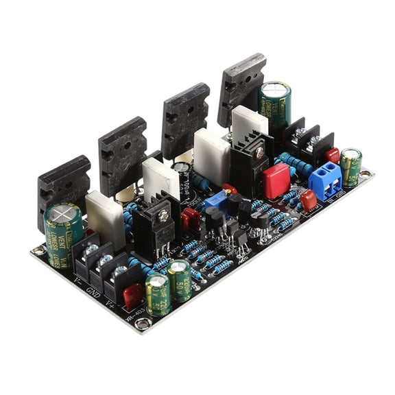 Mono 200W Amplifier Board Powerful Output With A1943 C5200 Transistors For Professional Auditory Systems