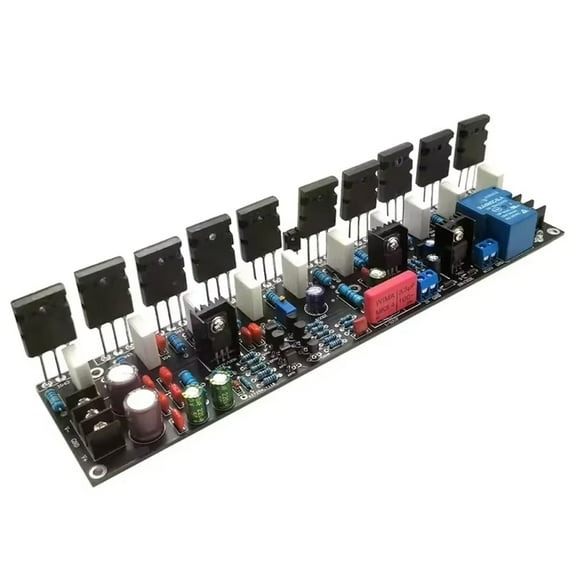 Single Channel 500W Power Amplifier Double Differentials Design Wide DC20V-90V For Professional Stereo Systems