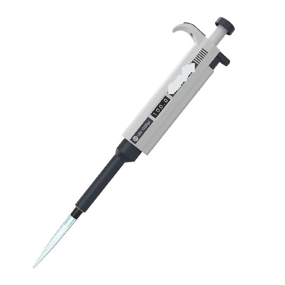 Single Channel Manual Continuously Adjustable Pipette Pipette, Sample Gun, Digital Pipette, Laboratory , High-Accurate