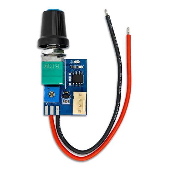 Single Channel PWMs Fan Controllers 12V Voltages ABS Housing 4Pin Compatibility Computer Accessory