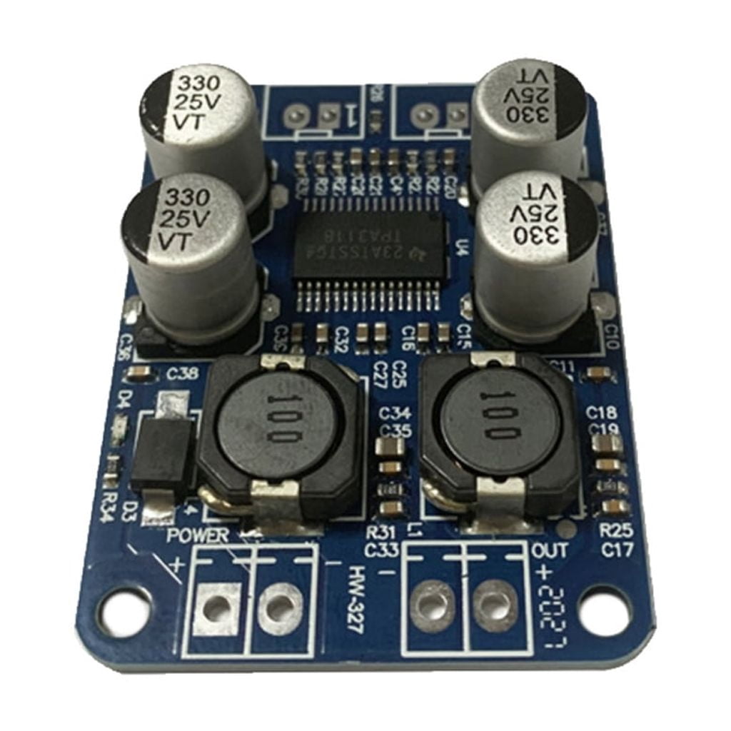 Sound And Power Module Single Channel TPA3118 Digital Sound Power Amplifier Board Module 8-24V ...