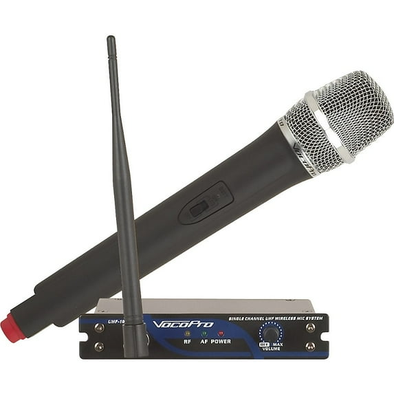 Single Channel UHF Wireless Mic System, FREQUENCY: M