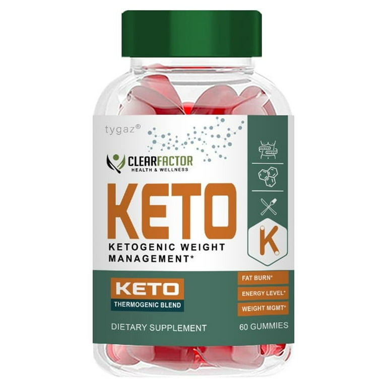 Single) Clear Factor Gummies - Clear Factor Keto Gummies - Walmart.com