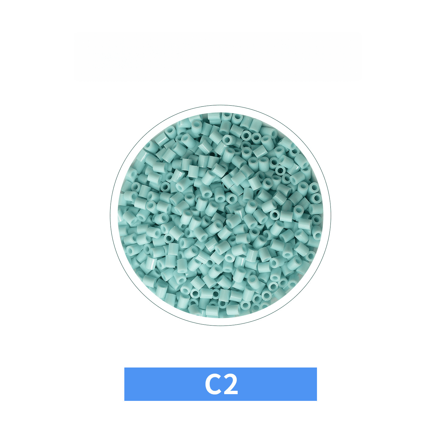 Single Color Value Fuse Beads Refill Pack,2.6mm Pony Bead Compatible with Perler Beads for DIY Arts and Crafts C&D Color Scheme