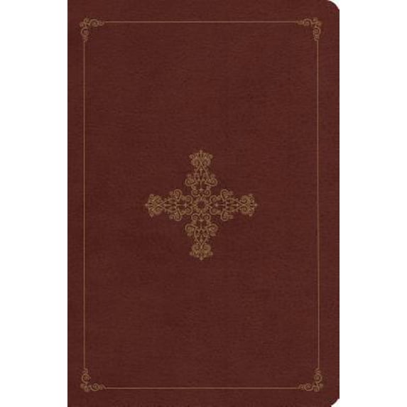 Pre-Owned Single Column Heritage Bible-ESV-Ornate Cross Design