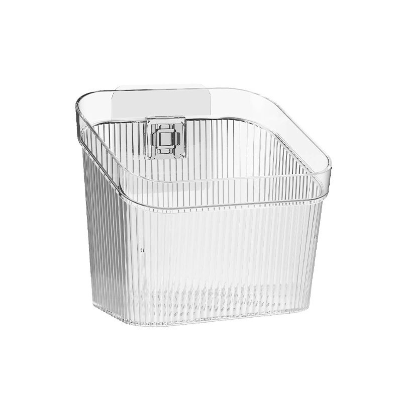 Single Compartment Garlic Container 2Pcs, Wall-Mounted White Dustproof ...