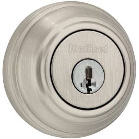 Single Cylinder Round Deadbolt - 980 Series SmartKey with Round Corner Latch
