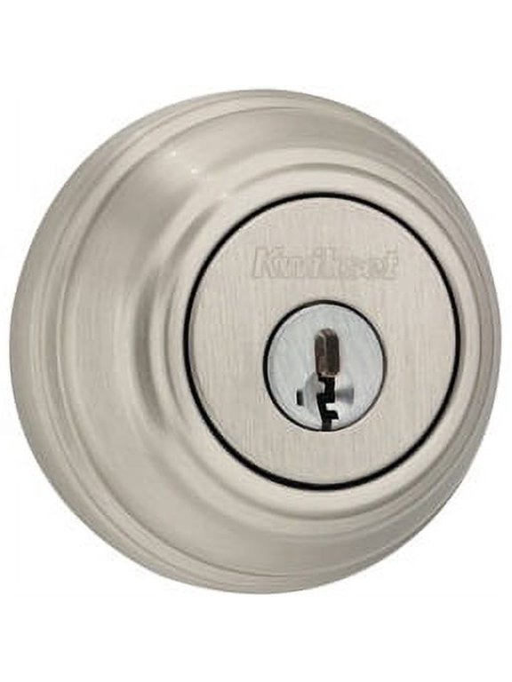 Single Cylinder Round Deadbolt - 980 Series SmartKey with Round Corner Latch