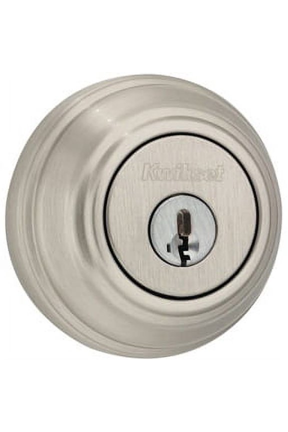 Single Cylinder Round Deadbolt - 980 Series SmartKey with Round Corner Latch