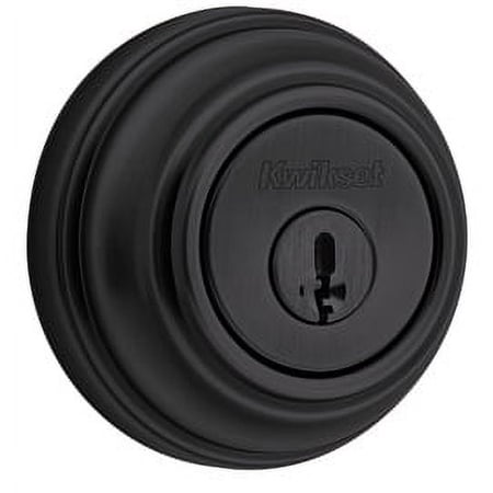 Single Cylinder Round Deadbolt - 980 Series SmartKey with Round Corner Latch