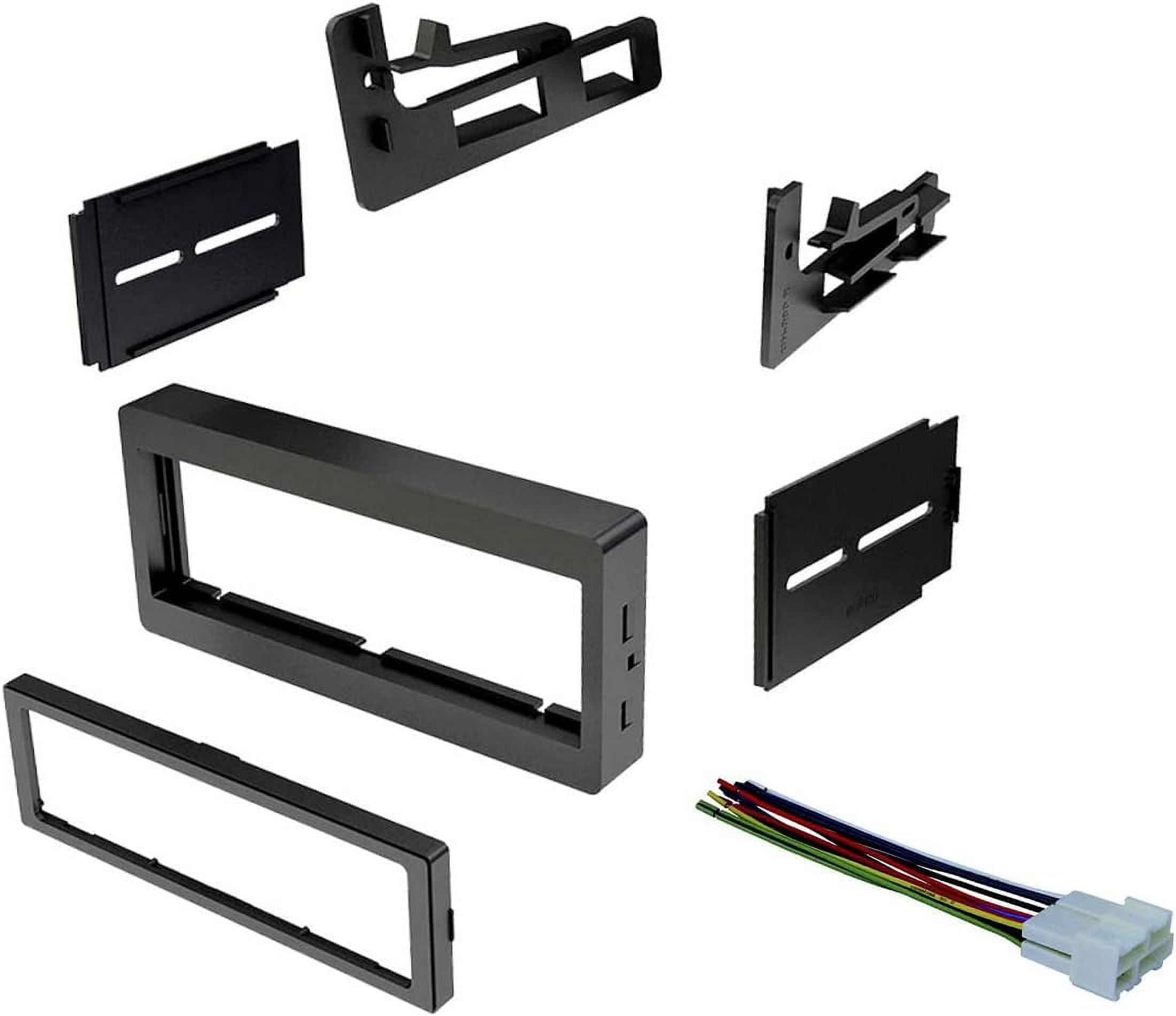 ASHATA 1 DIN Stéréo Radio Cage, Metal Car Stereo Radio