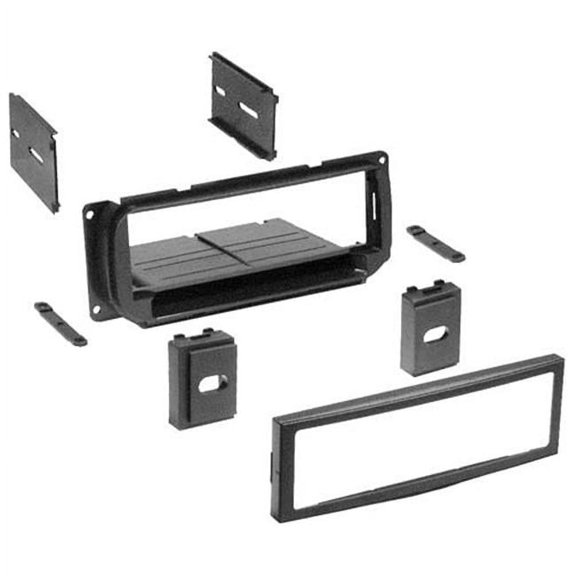 Single DIN Installation Dash Kit for Select 1998-2005 Chrysler  Dodge and Jeep Vehicles