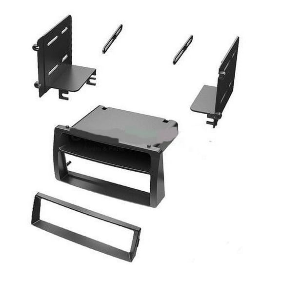 Single DIN Installation Stereo Dash Kit w/pocket for 2003 2004 2005 2006 2007 2008 Toyota Corolla