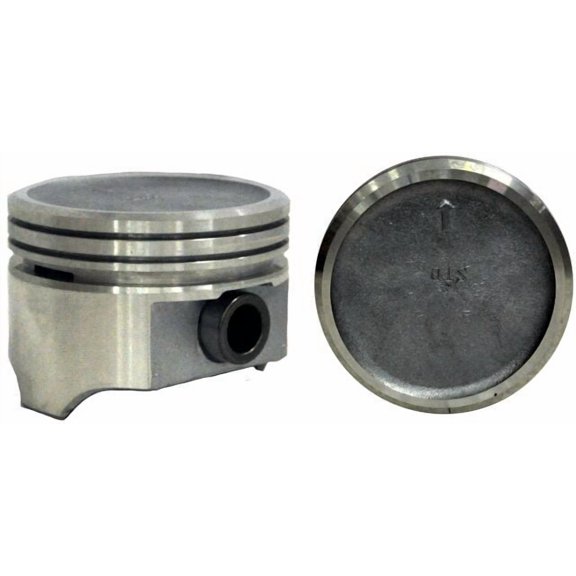 Single Dish Top Piston | Compatible with 76-87 GM/Chevrolet/Marine 5.0L/305 OHV 16V Small Block Chevy | 1.540" Compression Height | .110" Deep | Size = .060 (1.50mm Oversized)