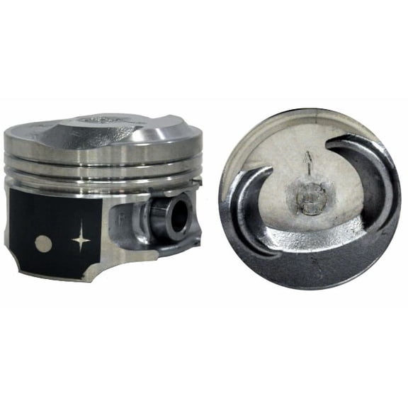 Single Dome Top Hypereutectic Piston for 97-04 Ford 2.0L/121 | .50mm (.020 Oversized) | 85.36mm Bore Diameter