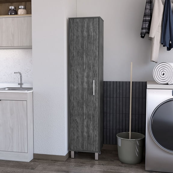 Single Door Cabinet - Store Multiple Items - Home Interior - Keep Order