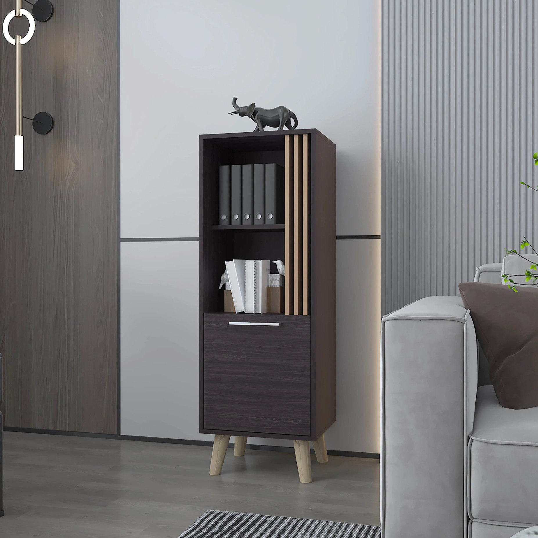 Single - Door Storage for Essentials | Stylish in Living Room ...