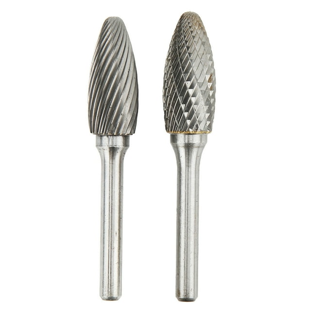 Single Double Cut Carbide Burrs Rotary Files 14mm Cutter Dia 6mm Shank
