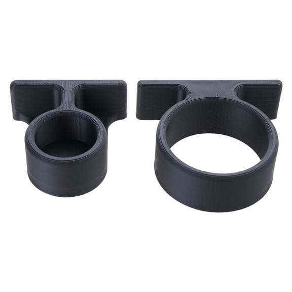 Single/Double Slot Car Umbrella Stand Secure Mounting For Front Seat Or Trunk Fit Most Vehicle Models Black Color