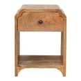 thumbnail image 1 of Single Drawer Mango Wood Nightstand / Timeless Bedroom Addition, 1 of 6