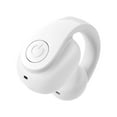 thumbnail image 1 of Single Ear Clip Bluetooth Earphone with Noise Canceling, Waterproof Feature for Sports, Bluetooth V5.4, 6-Hour Listening Time, 1 of 7