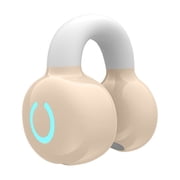 Single Earbud,Single Bluetooth Earbud,Open Ear Earbuds,Bluetooth Headphones,Single Ear Bluetooth,Headset Open-Ear Comfor 33ft Stable Range Long DurationKhaki