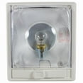 thumbnail image 1 of Single Economy Light with Optic Lens & White Base, 1 of 1